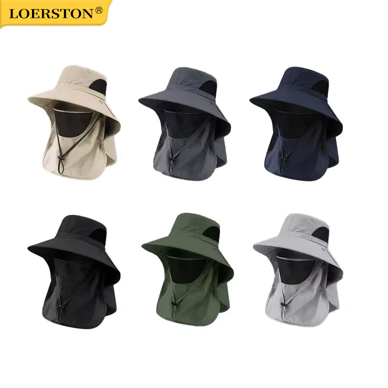 Mens Outdoor Hunting Hats - Summer Sun Hats UV Protection Outdoor