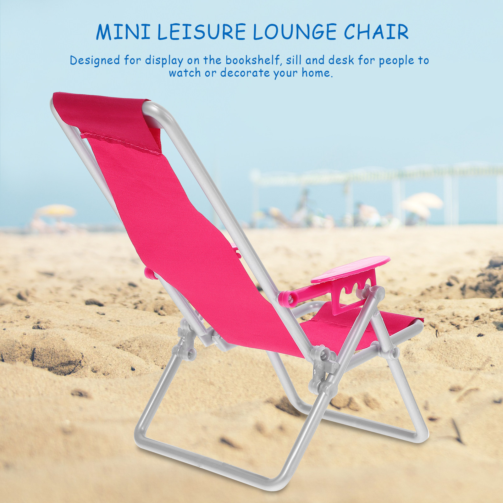 Outdoor Hunting Chair - Small Mini Folding Beach Chair Adjustable