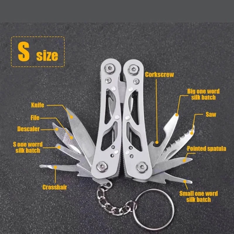 Outdoor Hunting News - Multifunctional Folding Pliers Tool Mini Portable