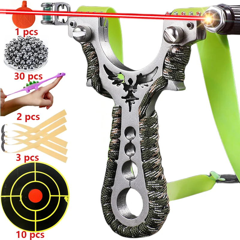 Rangefinder Laser Hunting - Laser Stainless Steel Slingshot 8020 Metal