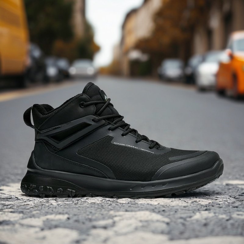 High Top Mesh Leather Shoes Me - đánh giá và giá Hunting Outdoor Wear