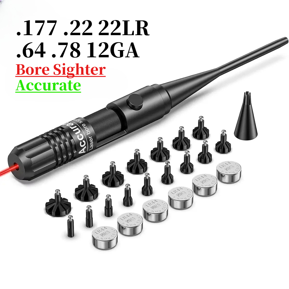 Tactical Green Red Laser Bore  - đánh giá và giá Laser Boresighter Kit