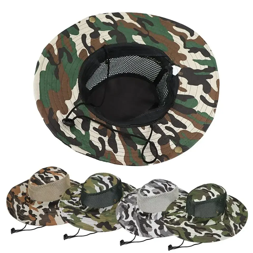 Camouflage Mesh Bucket Hats Wi - đánh giá và giá Mens Outdoor Hunting Hats