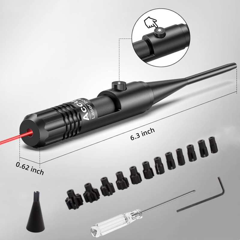 Tactical Universal Red Green L - đánh giá và giá Laser Boresighter Kit