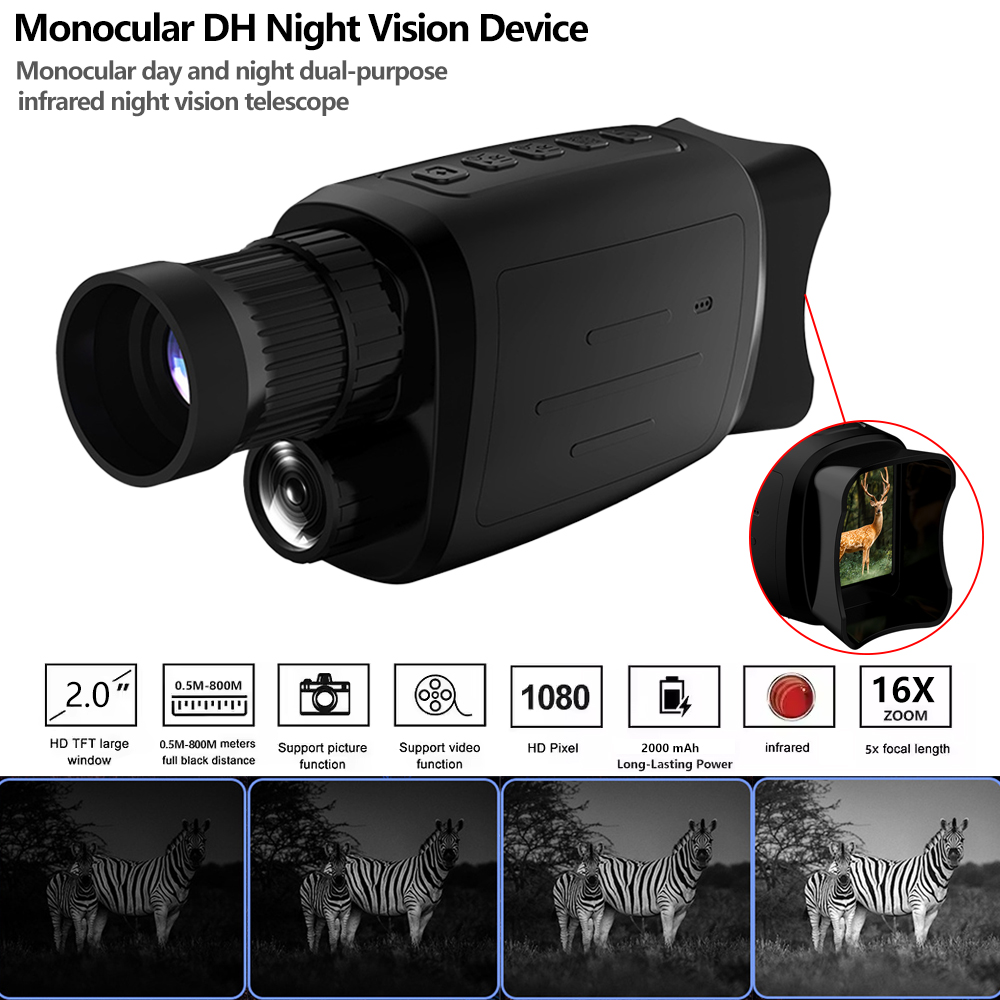 Monocular Night Vision Device  - đánh giá và giá Outdoor Hunting News