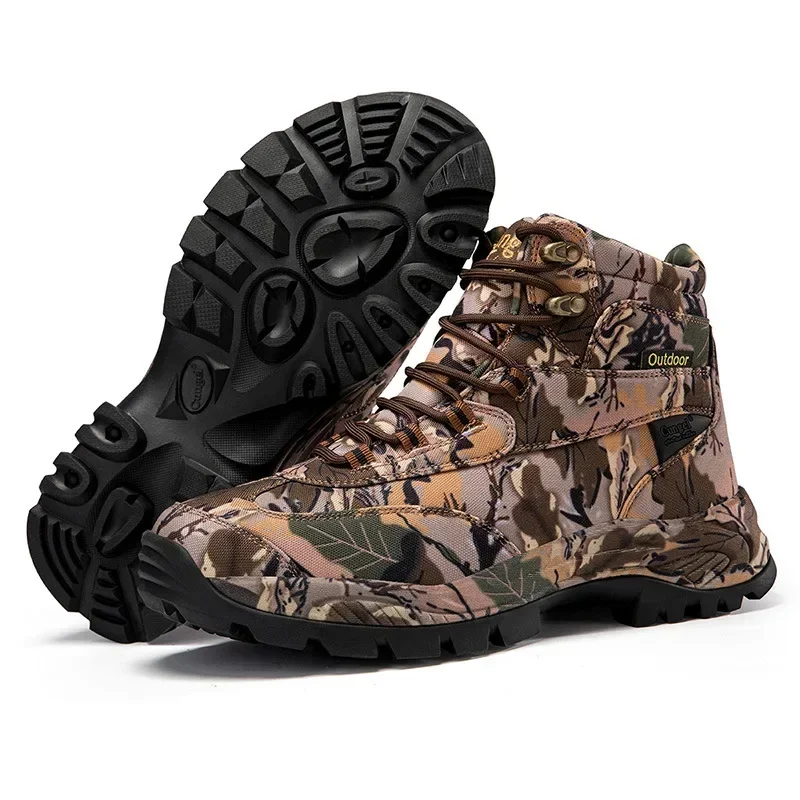 Men's High Top Camouflage Hunt - đánh giá và giá Hunting Outdoor Wear