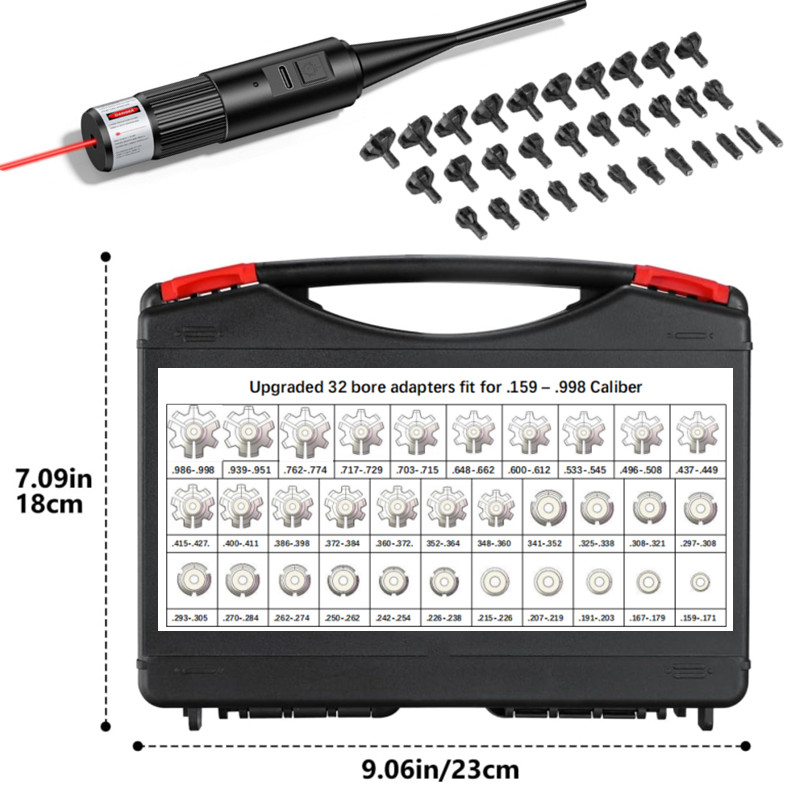 Rechargeable Laser Boresigher  - đánh giá và giá Laser Boresighter Kit