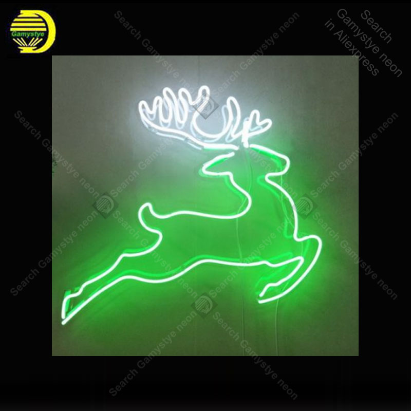 Neon Sign for Deer Running Sho - đánh giá và giá Hunting Outdoor Shop