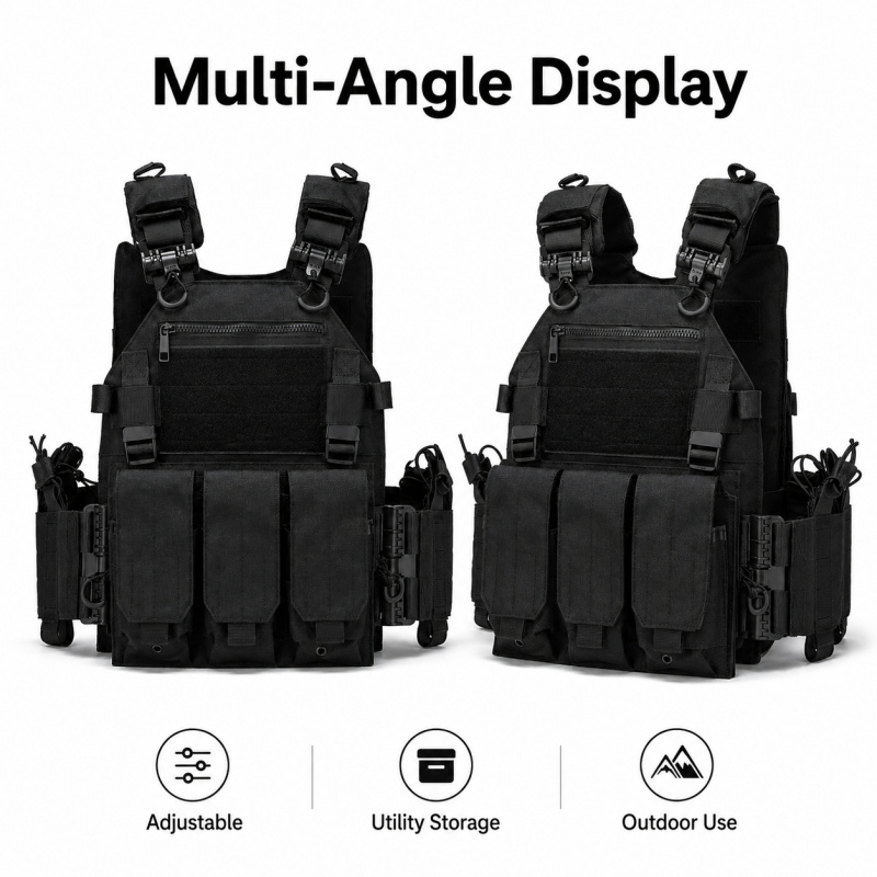 Tactical Vest Polyester Carrie - đánh giá và giá Outdoor Hunting Magazines