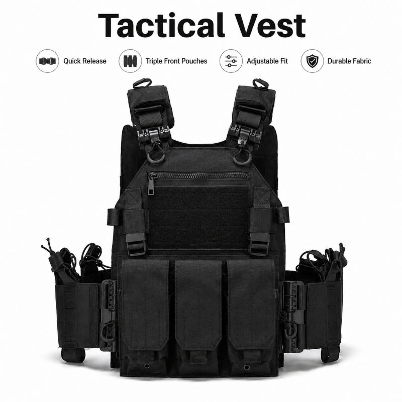 Tactical Vest Polyester Carrie - đánh giá và giá Outdoor Hunting Magazines