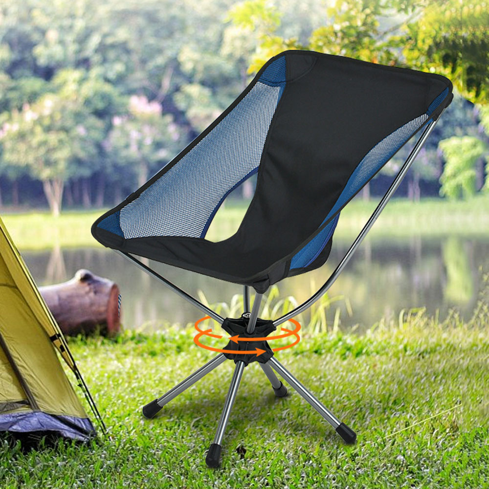 Folding Camping Chair 360° Rot - đánh giá và giá Outdoor Hunting Chair