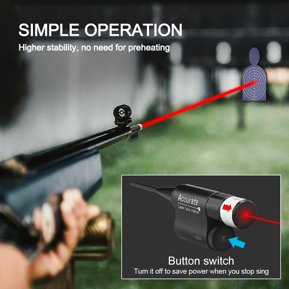 Red Green Laser Sight Bore Sig - đánh giá và giá Laser Boresighter Kit