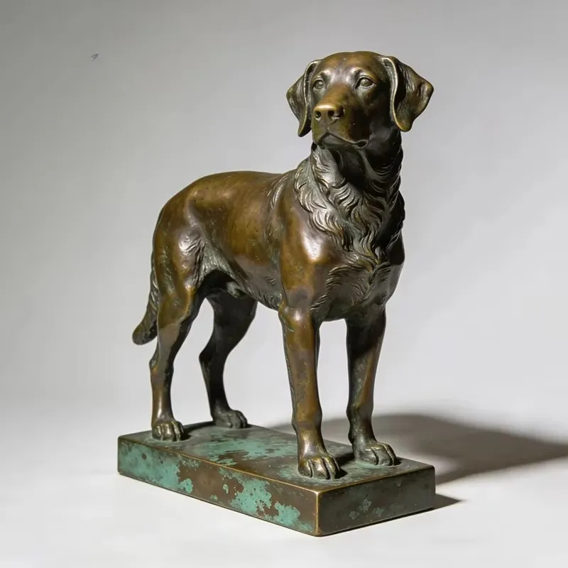 Cast Bronze Outdoor Hunting Do - đánh giá và giá Outdoor Hunting Dog Statue