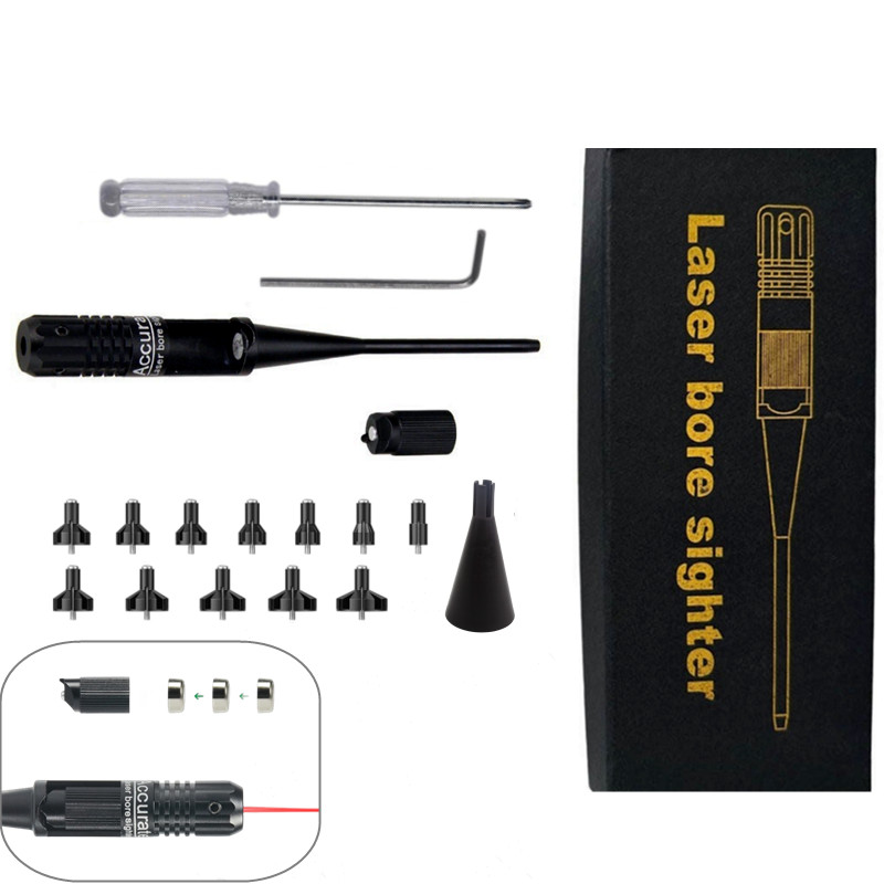 Laser Boresigher Kit 12 Adapte - đánh giá và giá Laser Boresighter Kit