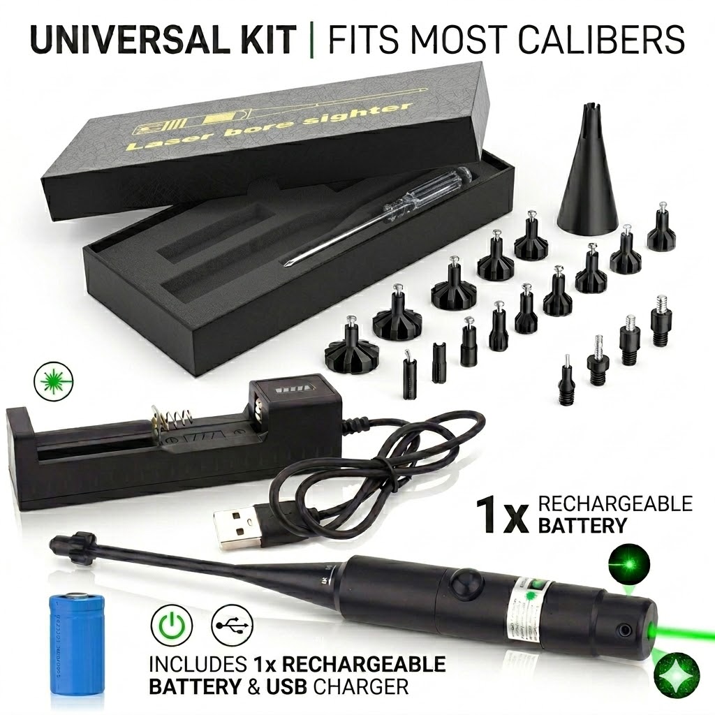 Laser Bore Sight Kit.177 .22 t - đánh giá và giá Laser Boresighter Kit