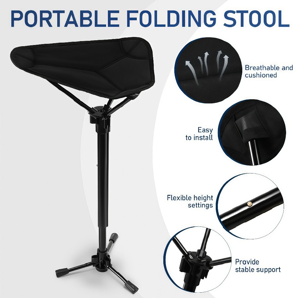 Portable Folding Chair 3 Gear  - đánh giá và giá Outdoor Hunting Chair