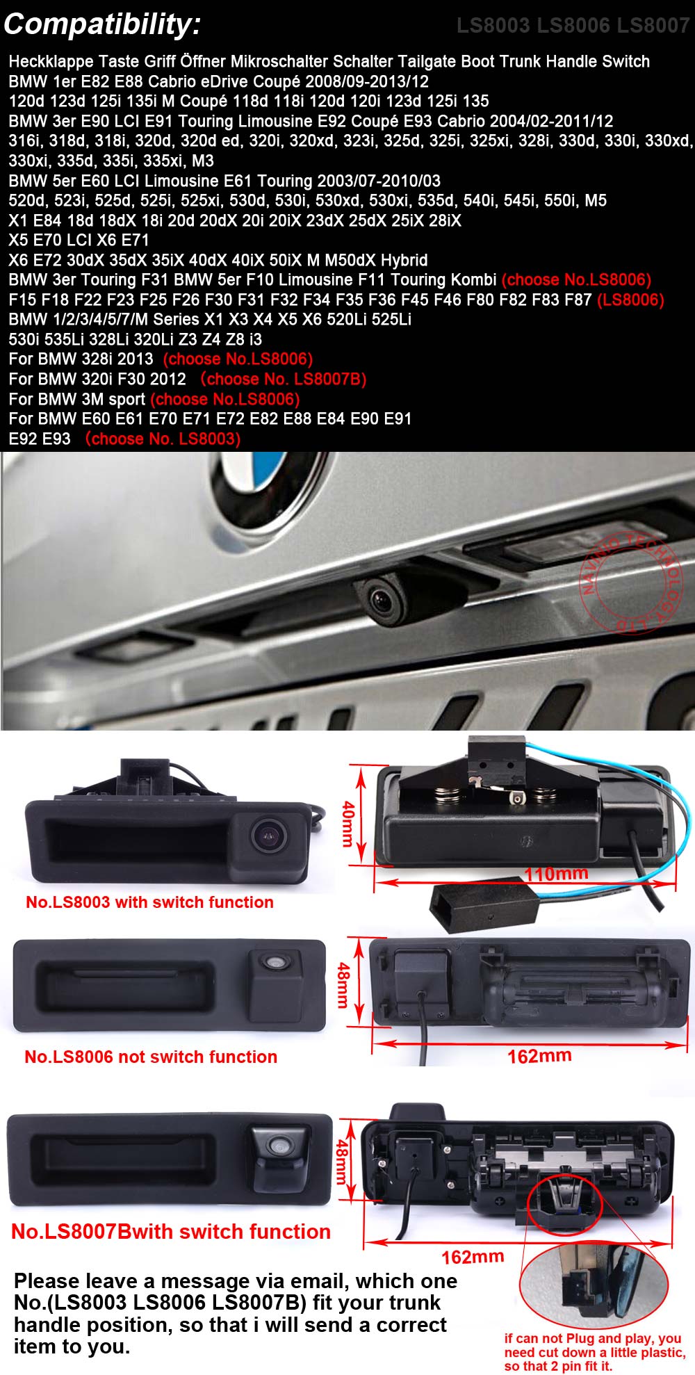HD 1280*720 Trunk Handle car r - đánh giá và giá Trail Camera Infrared