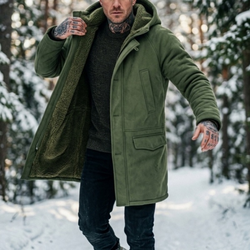 Men’s Hooded Fleece Jacket New - đánh giá và giá Outdoor Hunting News