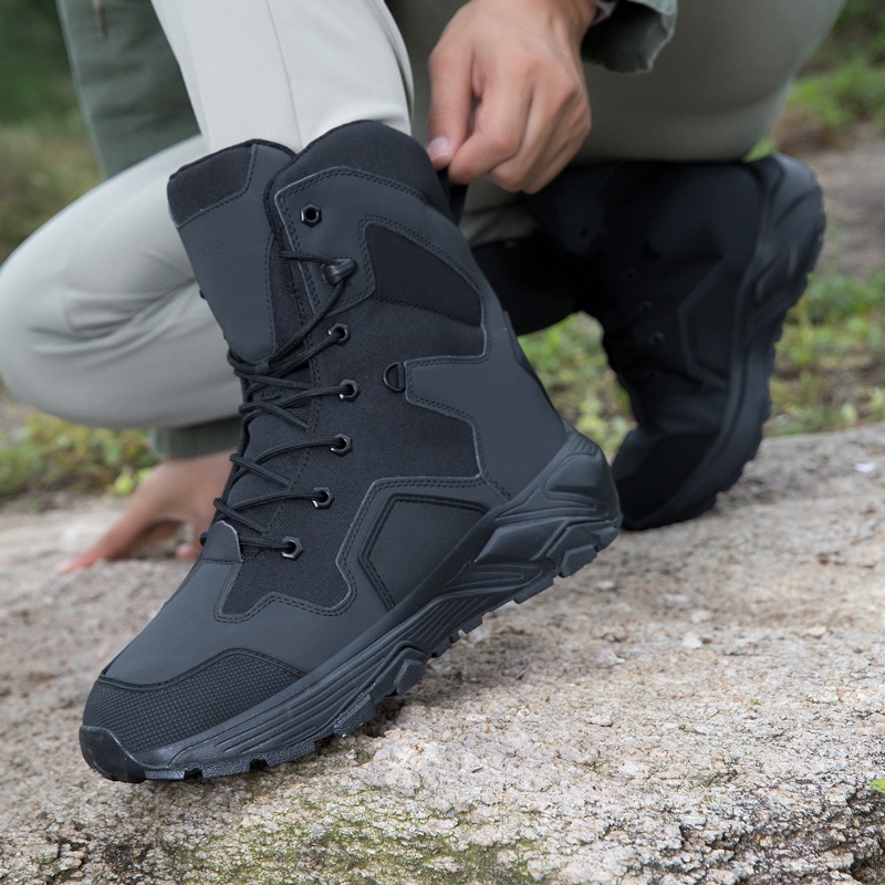 Men Tactical Boots Lace Up Wil - đánh giá và giá Wildman Hunting & Outdoor Polokwane Photos
