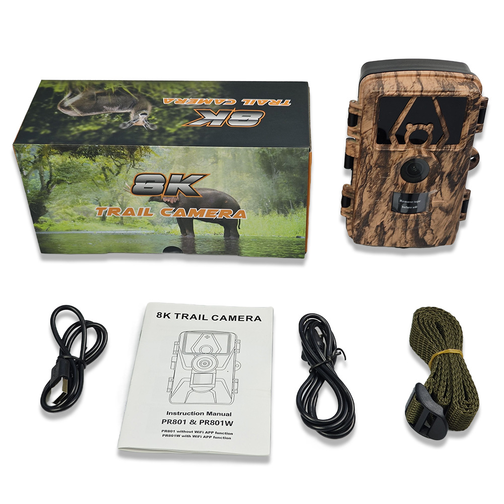 PR801W Ultra Clear 8K Video 60 - đánh giá và giá Outdoor Hunting Videos