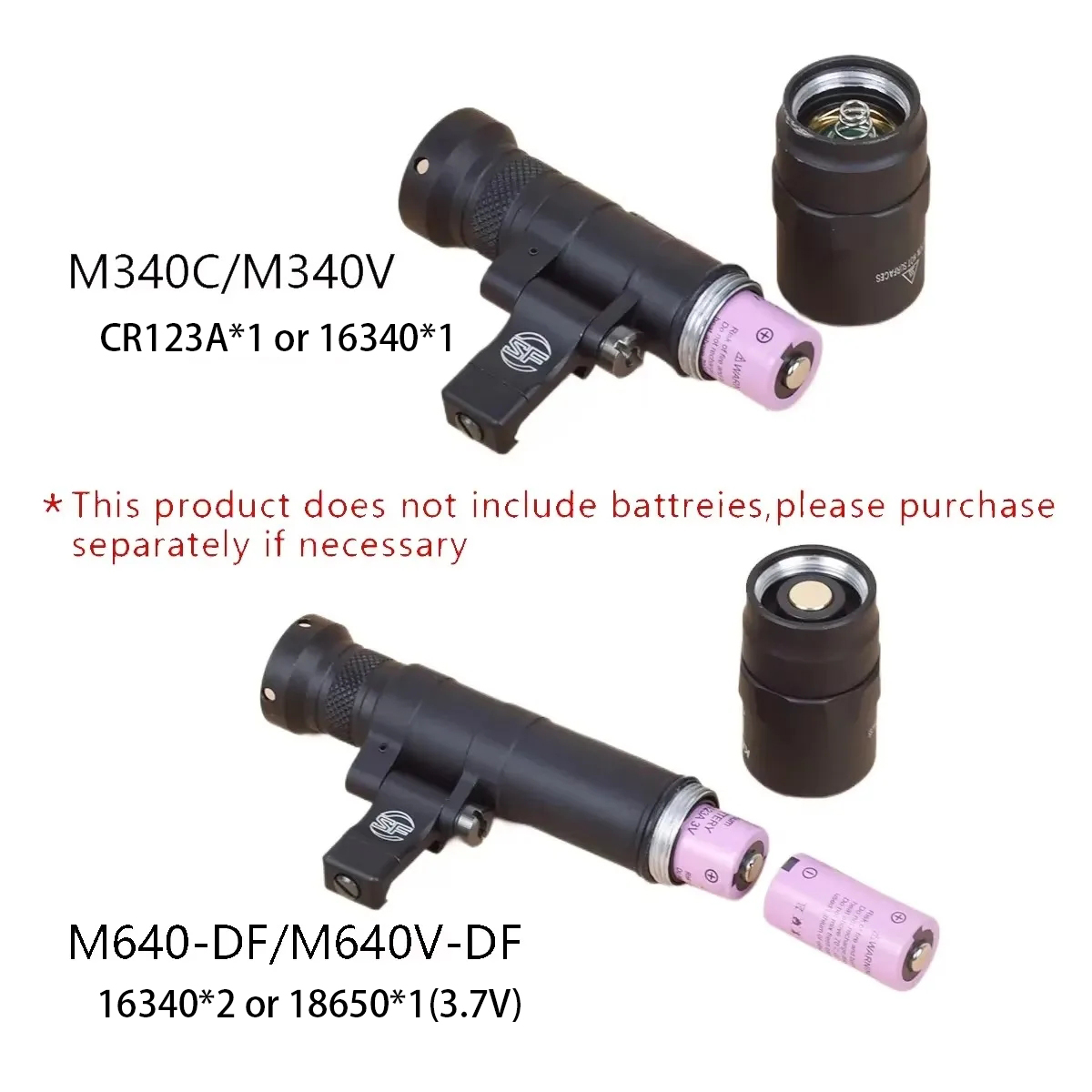 Surefir M600 M340 DF M640 SF F - đánh giá và giá Hunting Outdoor Shop