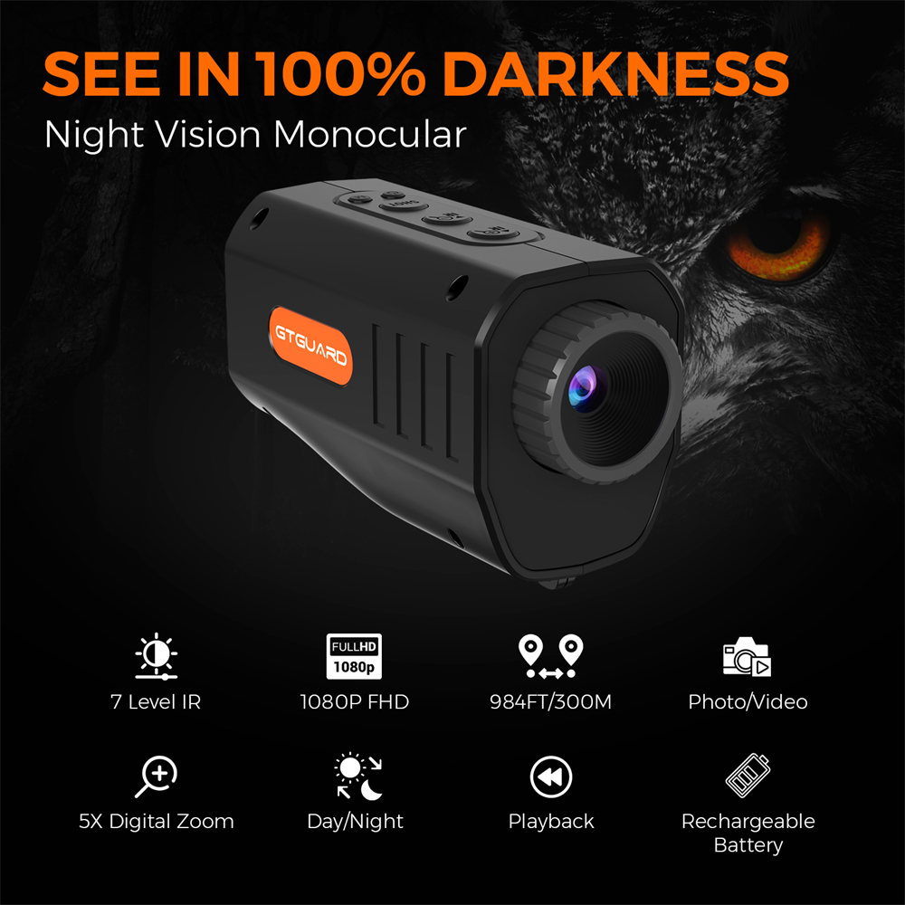 GTGUARD N3 Night Vision Monocu - đánh giá và giá Outdoor Hunting Videos